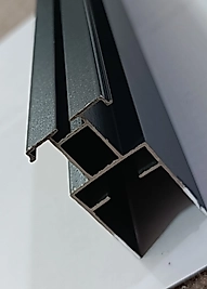 27 MM PLİSE SİNEKLİK PROFİLİ ANTRASİT KANAT